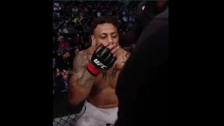 Greg Hardy Had A UFC Win Overturned Because He Used An Inhaler Between Rounds